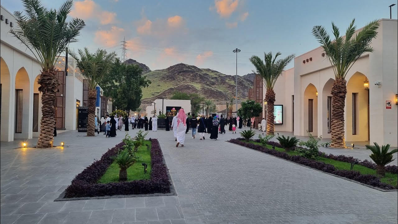 إفتتاح الطريق الجديد لغار حراء/جولة في حي الحراء الثقافي 😍🇸🇦