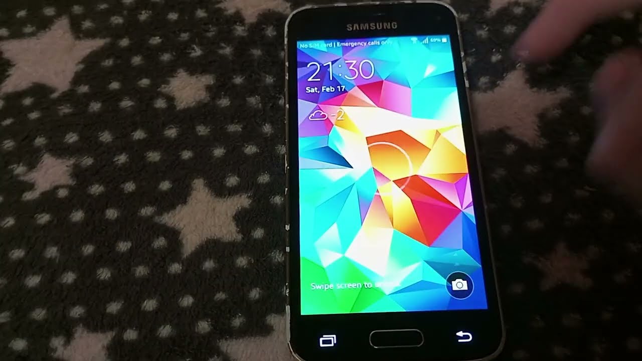 Samsung Galaxy S5 Mini Unlock Effects [Android 6.0.1]