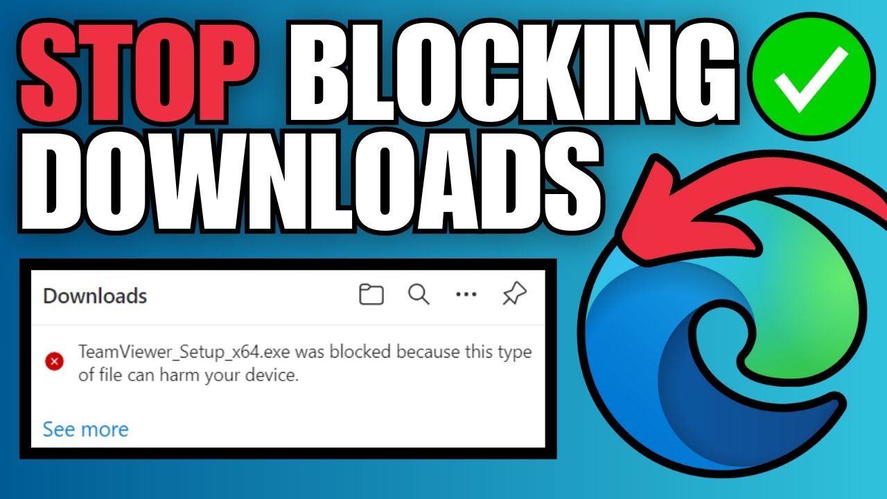 Как исправить ошибку Microsoft Edge, которая блокирует загрузки и не позволяет загружать их