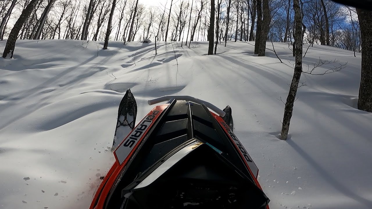 Deep Snow Hill Climbs in Houghton
