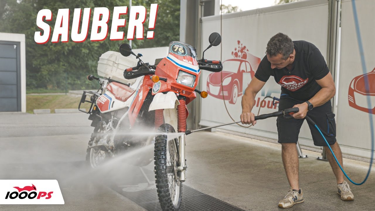 Motorrad richtig reinigen - 1000PS Schraubertipps