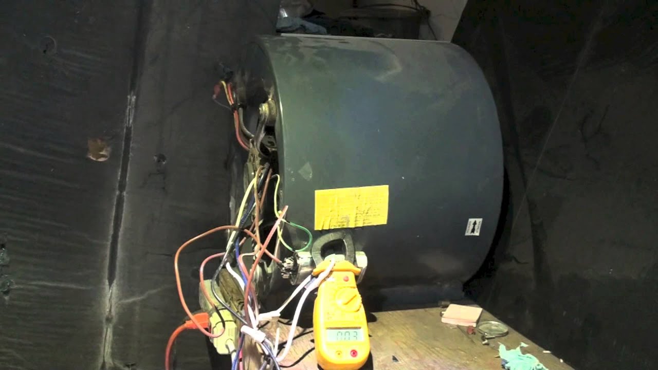 Test of the PSC motor with too small of capacitor