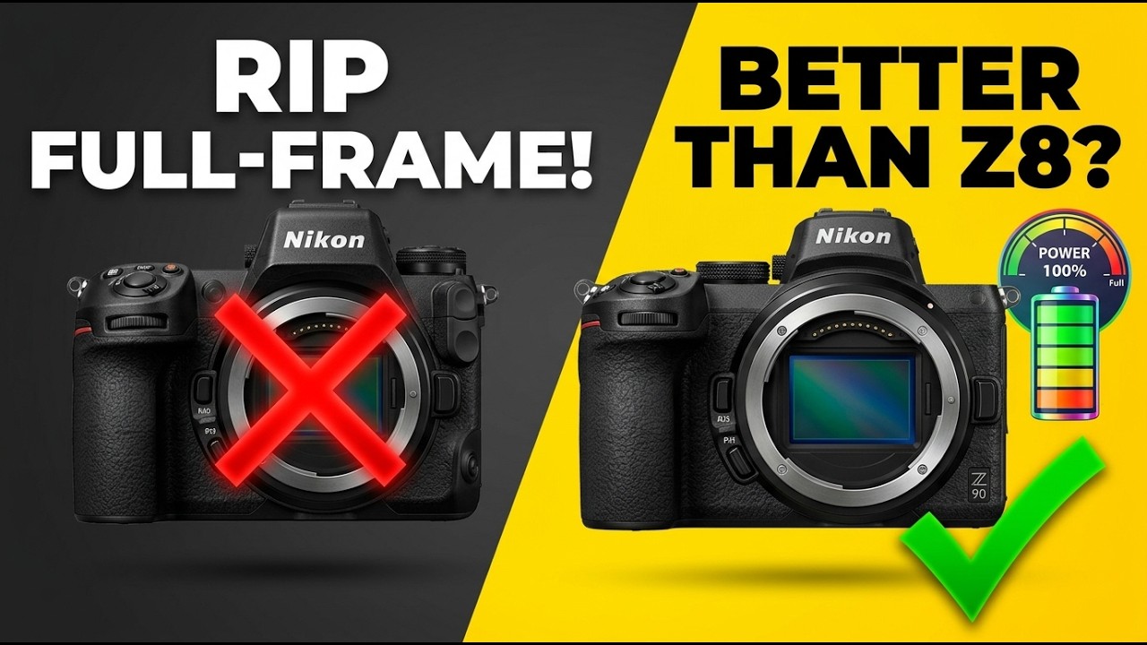 Nikon Z90 Leaks: 33MP Stacked Sensor & 6K RED RAW! (Better than Z8?)