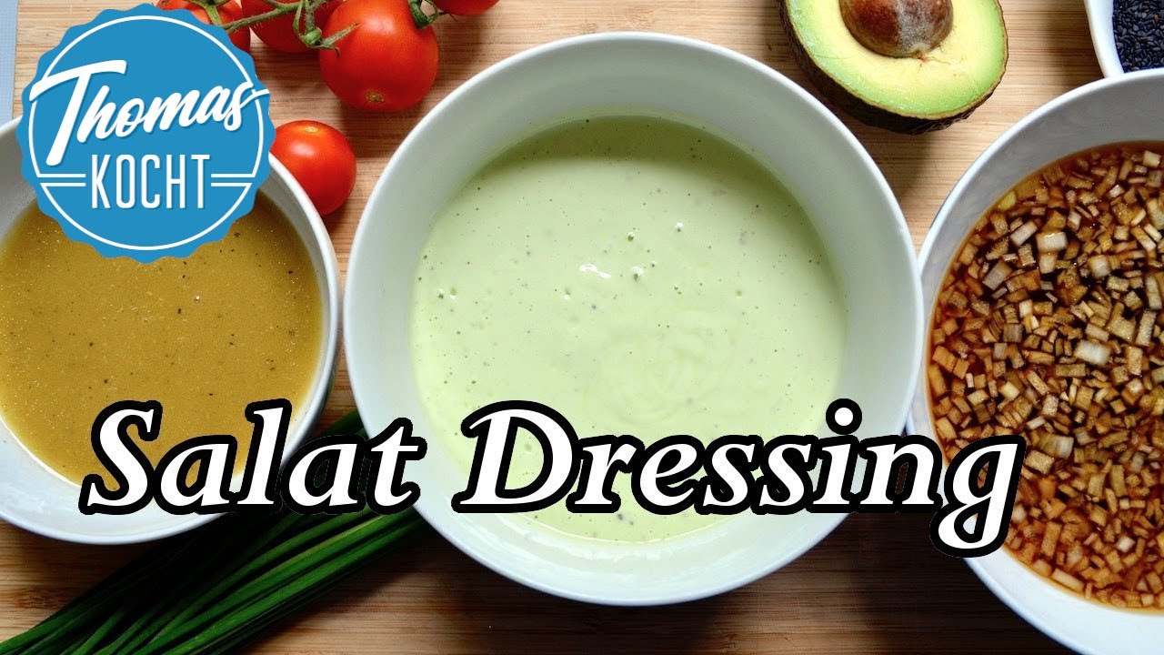 3 schnelle Salatdressings / Thomas kocht