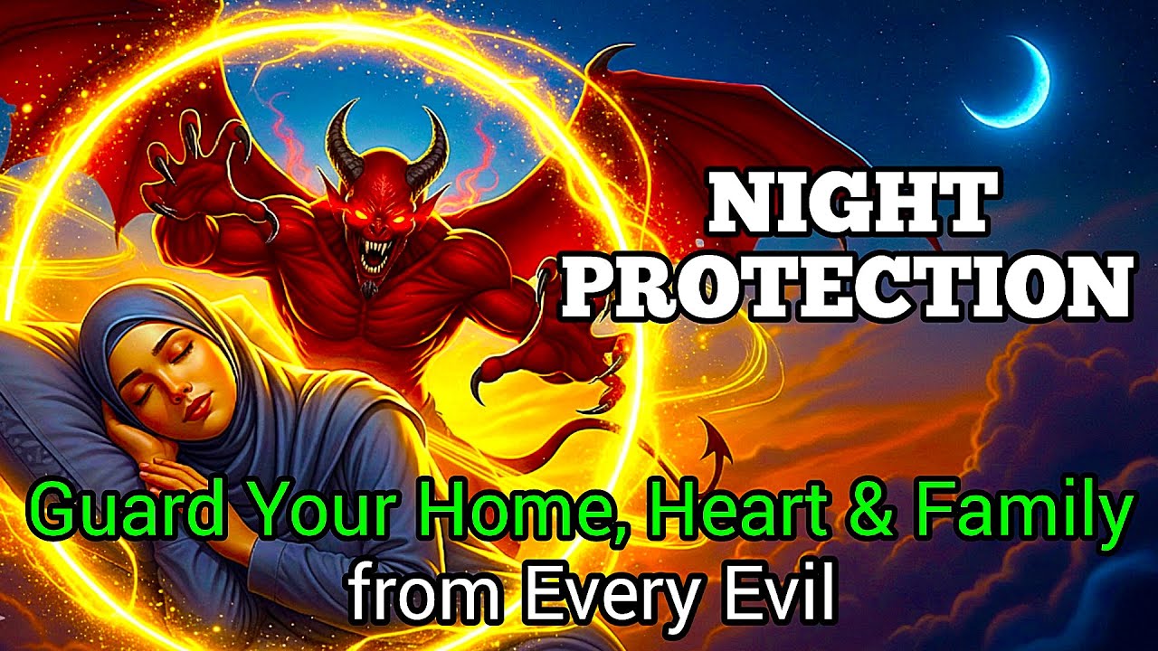 ✅Ruqyah for Safe Sleep😴Dua Before Sleeping for Protection from Evil Dua for sleeping and protection