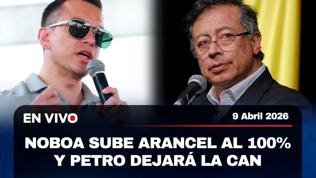 NOTICIERO ECUADOR TELEVISTAZO 7PM | 9 Abril 2026