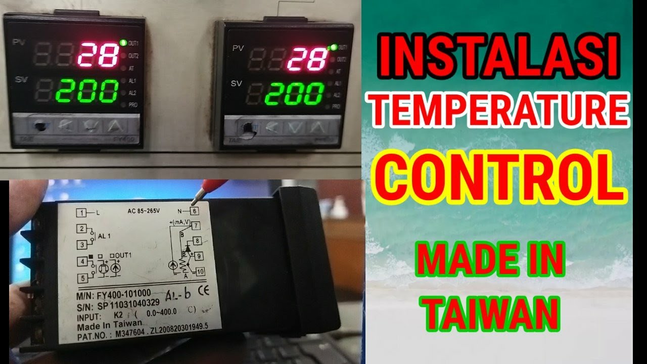 INSTALASI TEMPERATUR CONTROL / THERMO CONTROL TAIE MADE IN TAIWAN