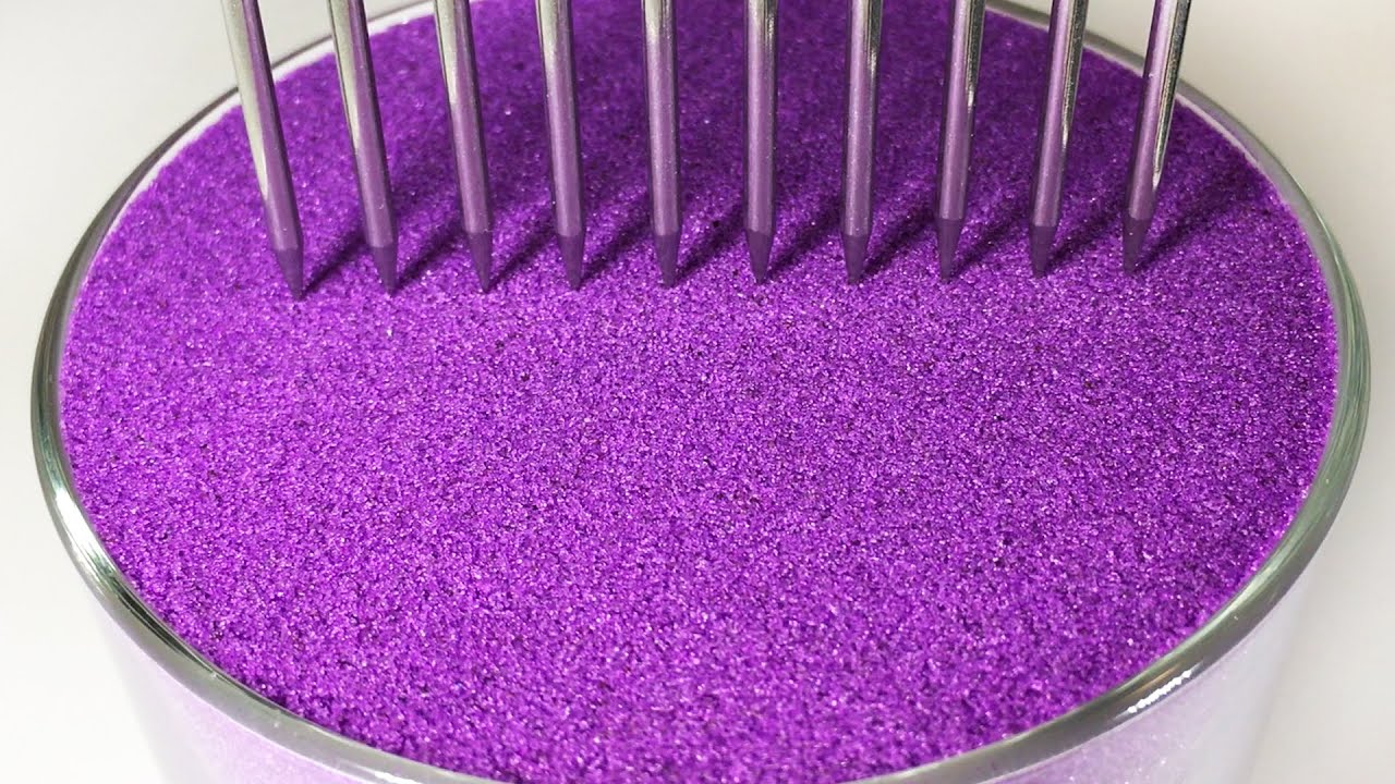 Very Satisfying and Relaxing Compilation 162 Kinetic Sand ASMR