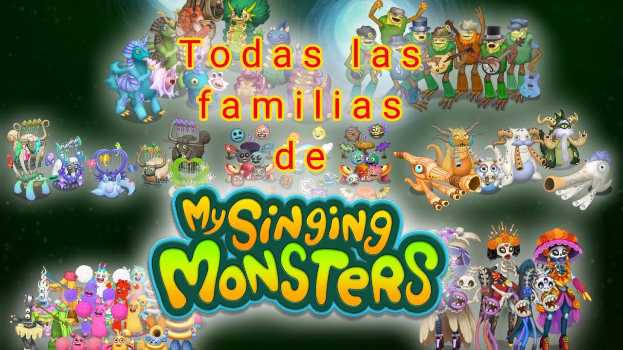 Todas las familias de My Singing Monsters