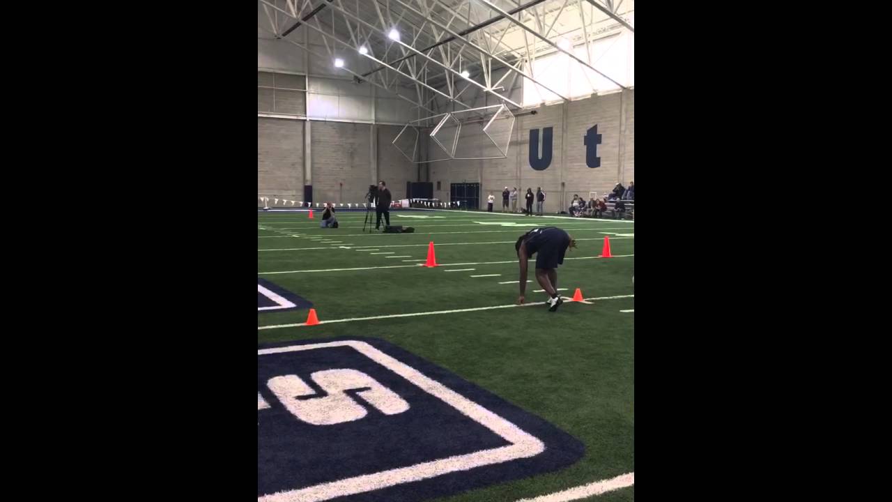 RONALD BUTLER L- DRILL UTAH STATE 2016 PRO DAY