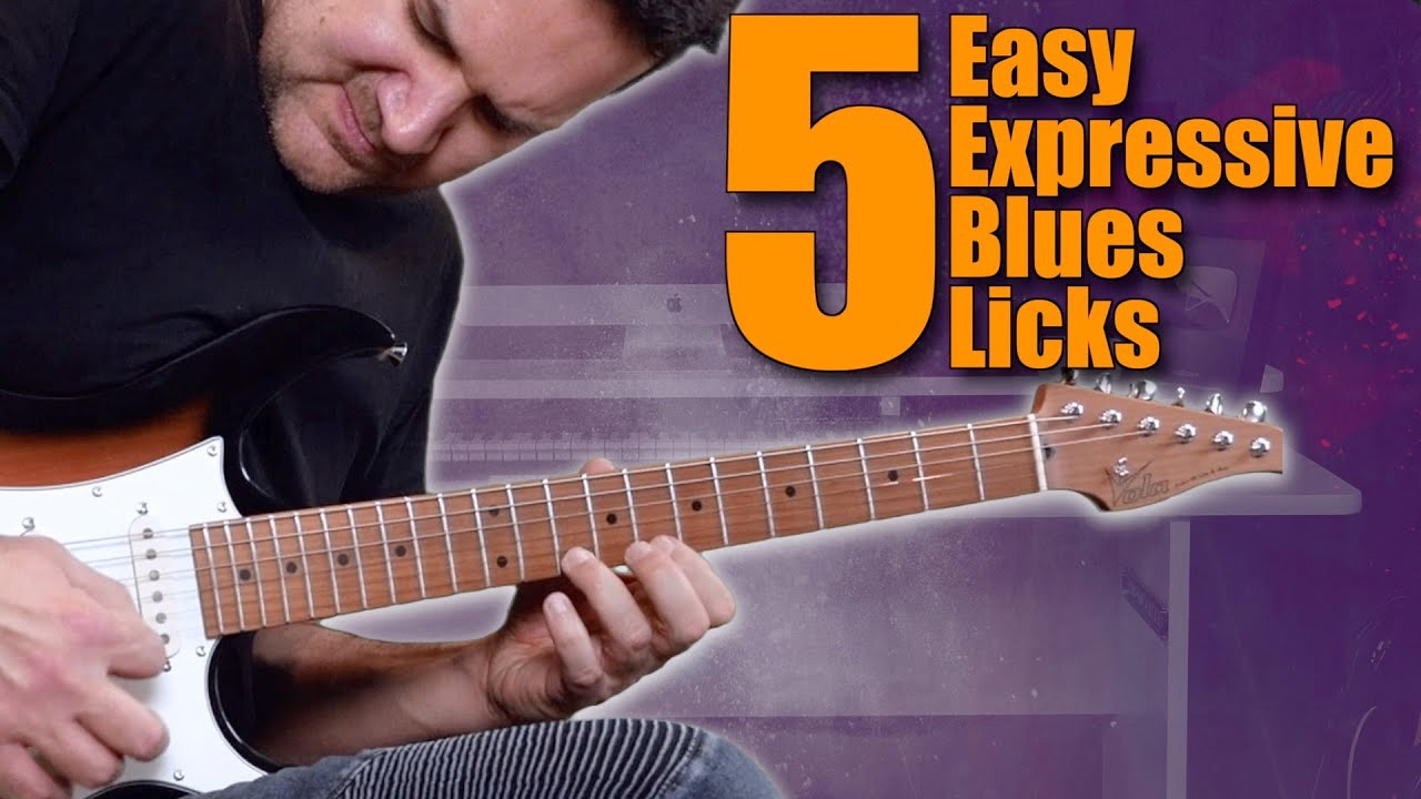 Top 5 Easy Expressive Blues Licks