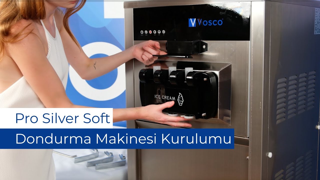 Vosco Profesyonel Dondurma Makinesi Kurulumu
