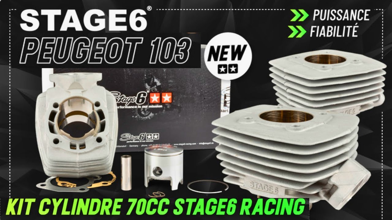 Kit Stage6 pour Peugeot 103 : Une Nouvelle Génération !