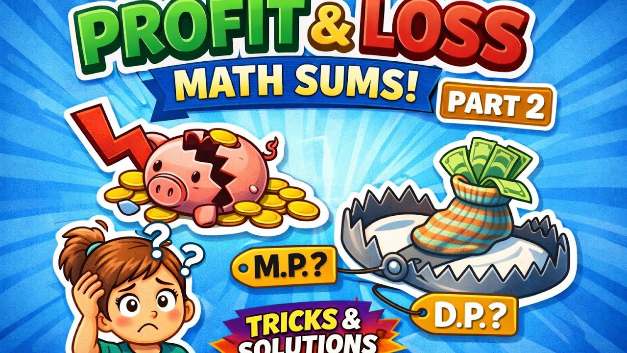 Shopkeepers Use This Profit Trick Daily 🧠 #ProfitLoss #BusinessMath