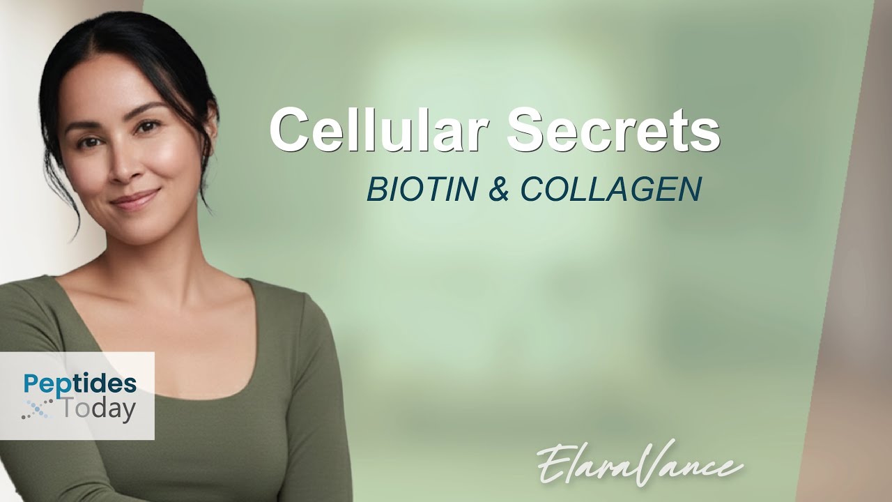 Peptides, Biotin & Collagen: Master Cellular Research Secrets!