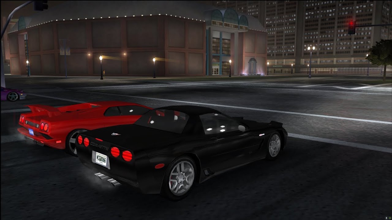 MIDNIGHT CLUB 3 GAMEPLAY 4K 60FPS [PCSX2 1.6.0] | CORVETTE Z06