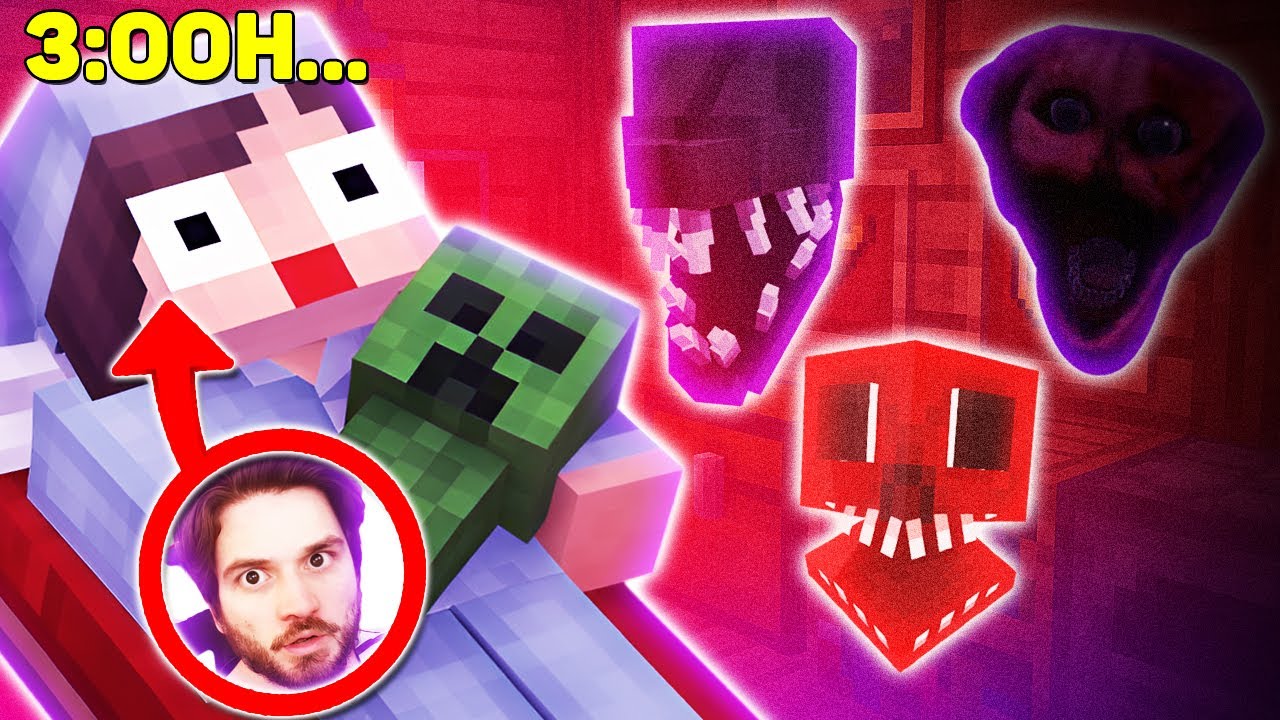 40 minutos do JAZZGHOST jogando MINECRAFT pra você ter PESADELOS enquanto DORME...😨