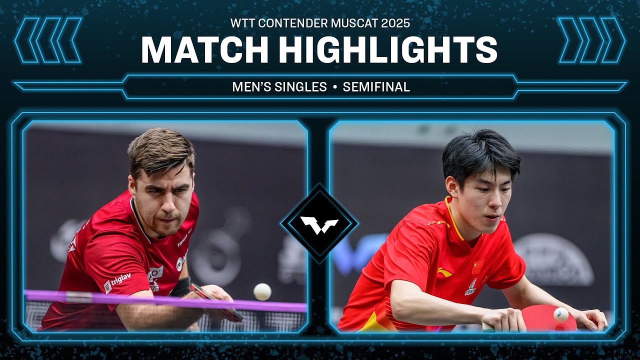 Darko Jorgic vs Wen Ruibo | MS SF | WTT Contender Muscat 2026