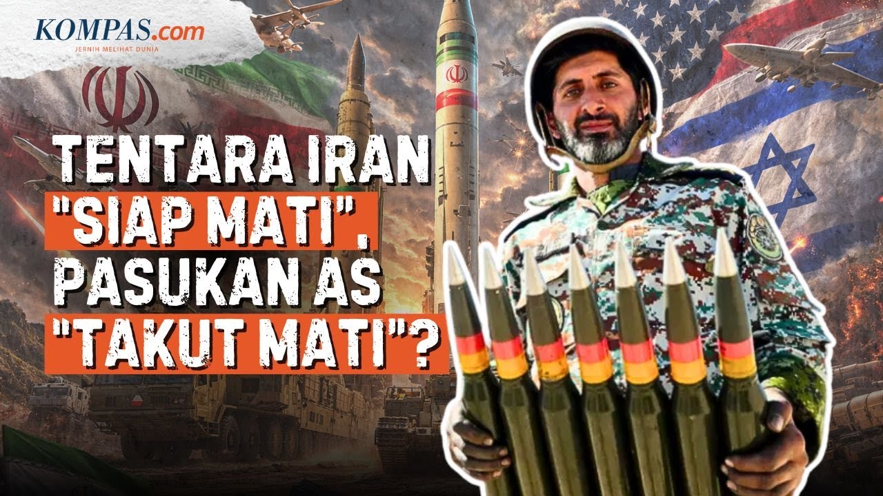 Beda Mental Tentara Iran vs AS, Siap Mati Melawan Takut Kehilangan Nyawa