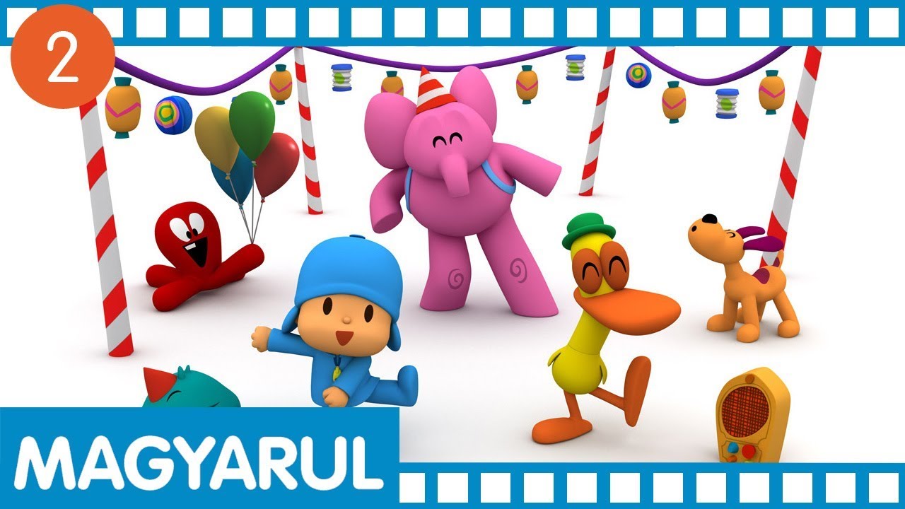 ⭐ POCOYO MAGYARUL - 1. &eacute;vad / 5-8. epiz&oacute;d | Rajzfilm gyerekeknek [27 perc]