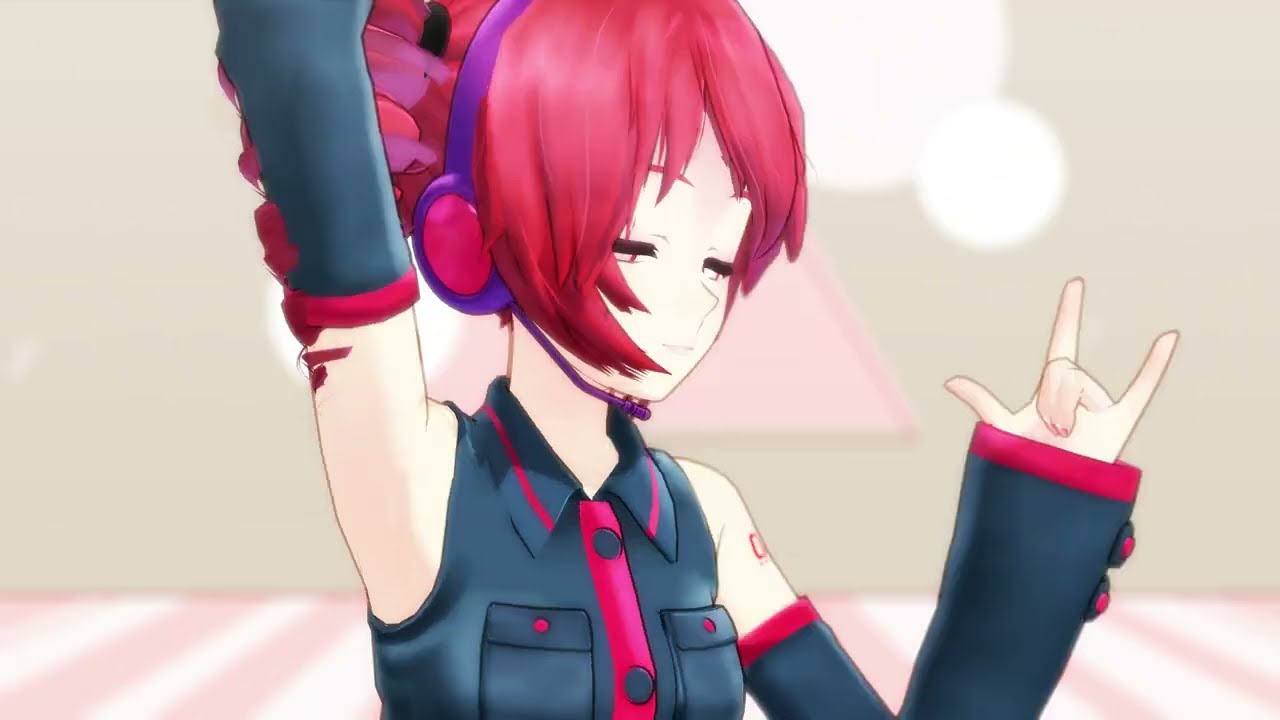 [MMD] テレパシ歌い踊ってもらった [重音テト] [Synthesizer V AI]