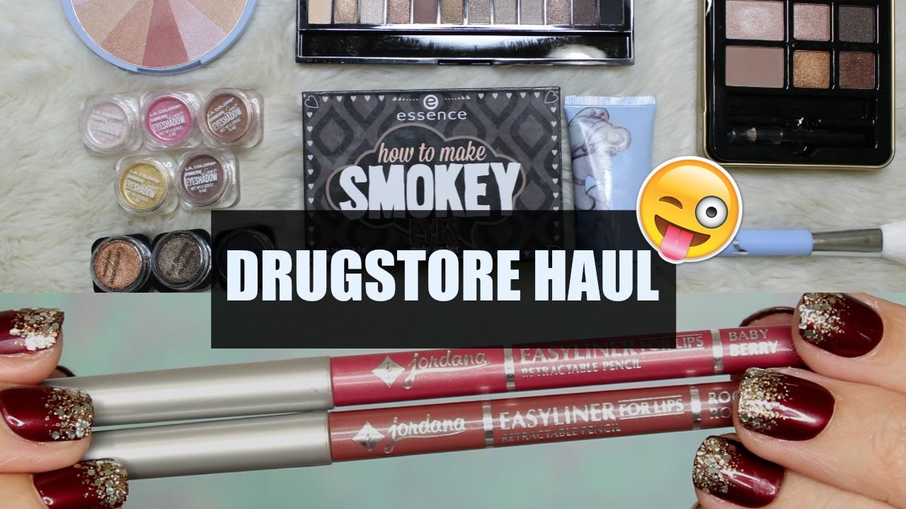 NEW Drugstore Makeup Haul 2015