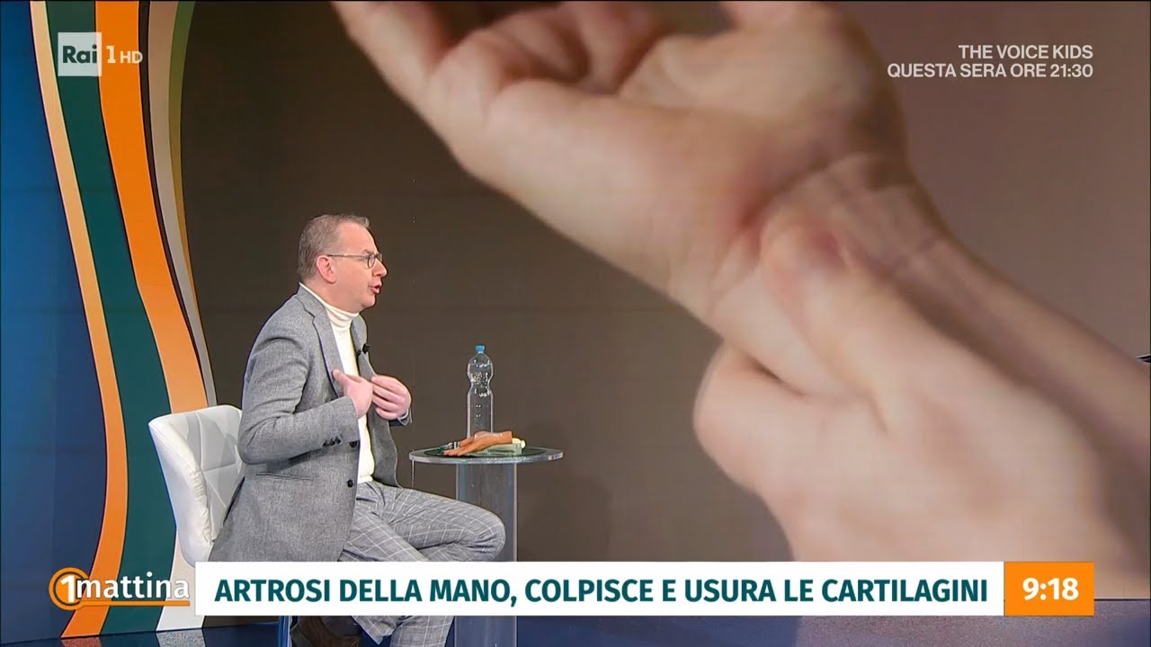 Artrosi della mano - Unomattina - 08/12/2023