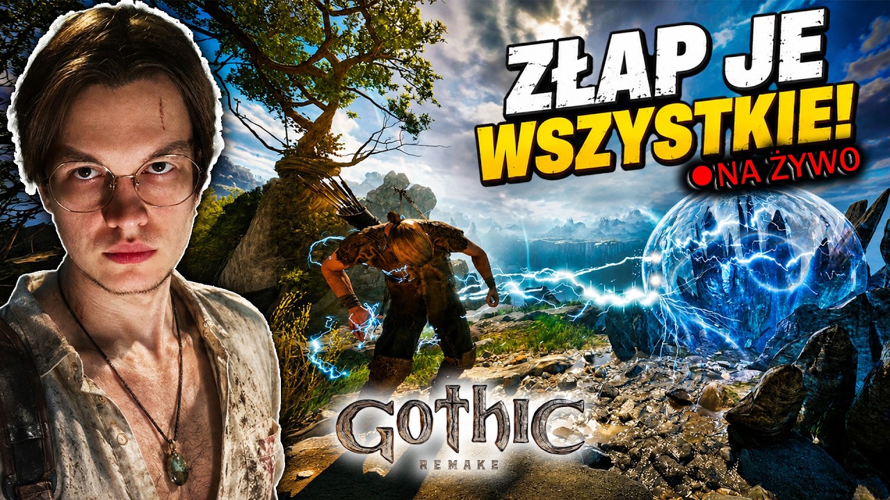 🔴Zbierzmy kamienie! #9🪨🗡️[Na żywo]🔴Gothic Remake😱 [RTX 5090] [Dubbing PL]