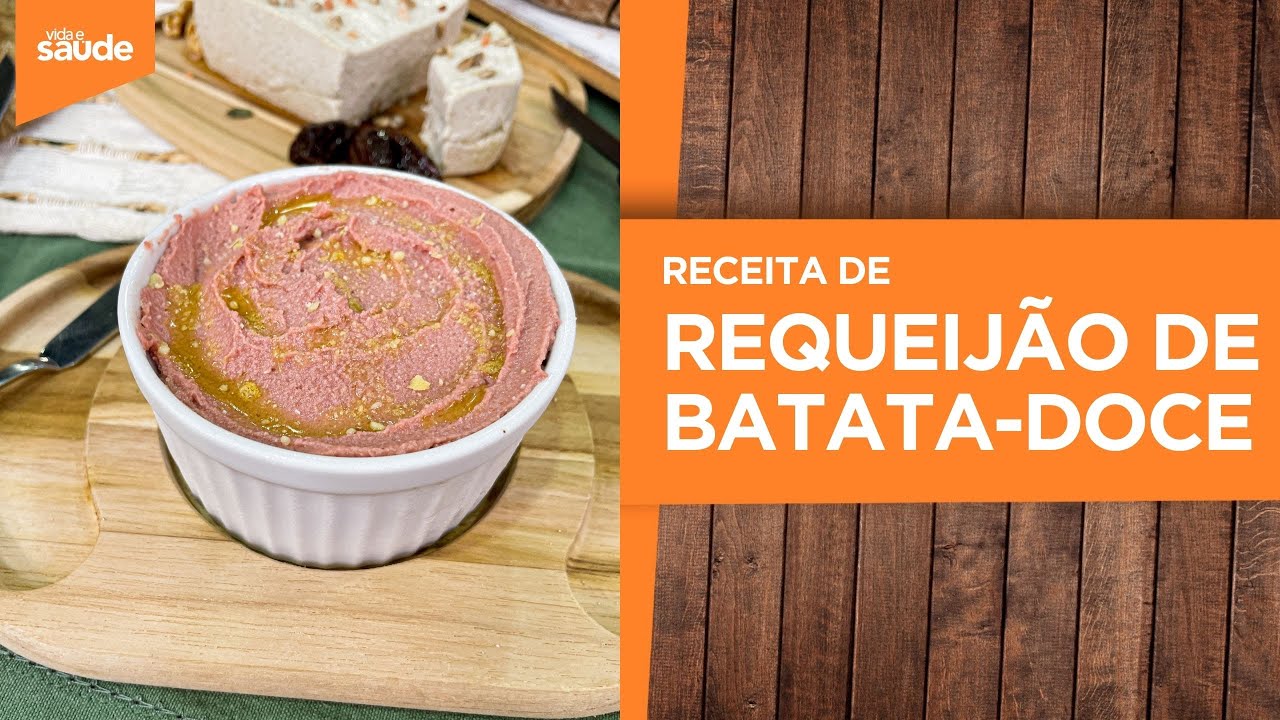 Terça na Cozinha: Queijos veganos - Requeijão de batata-doce (16/04/24)