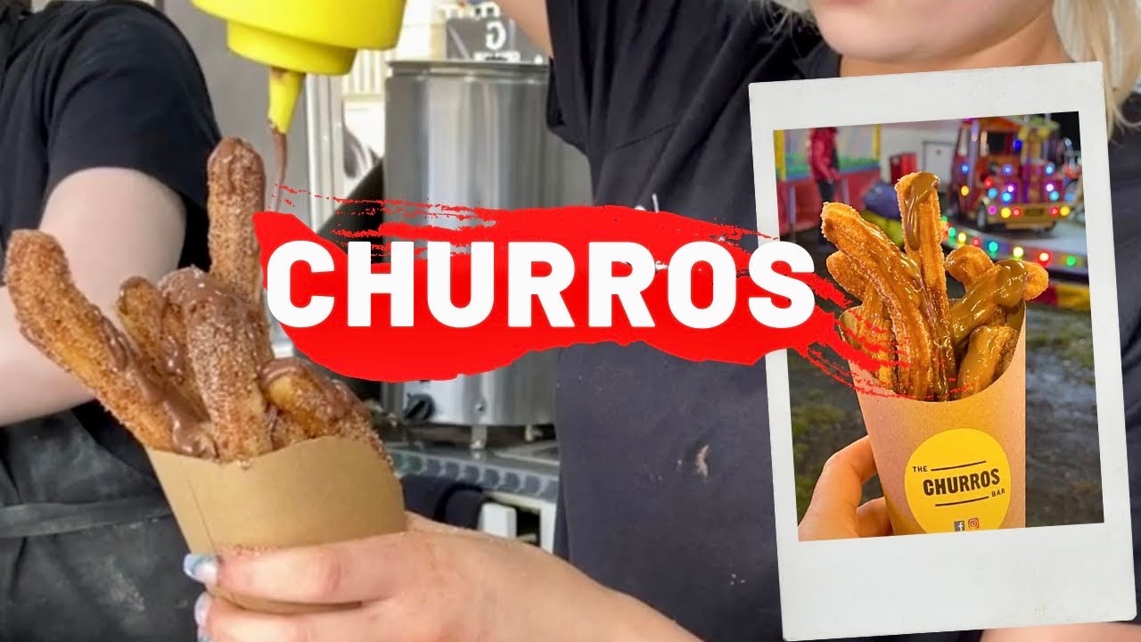 Best Churros in UK | The Churros Bar | Spanish Donuts | Food Lovers must try Food Truck | AlampanaTV