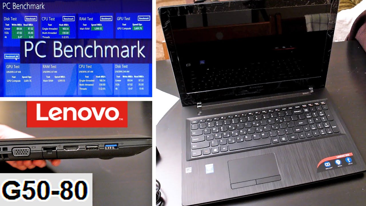 Lenovo G50-80 core i3: Unboxing and Speed Test