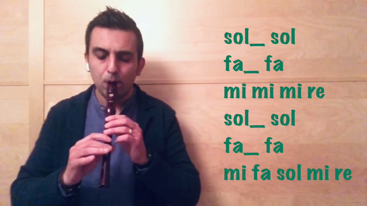 Twinkle Twinkle Little Star - VARIAZIONE 2 - Mozart - flauto dolce - facile