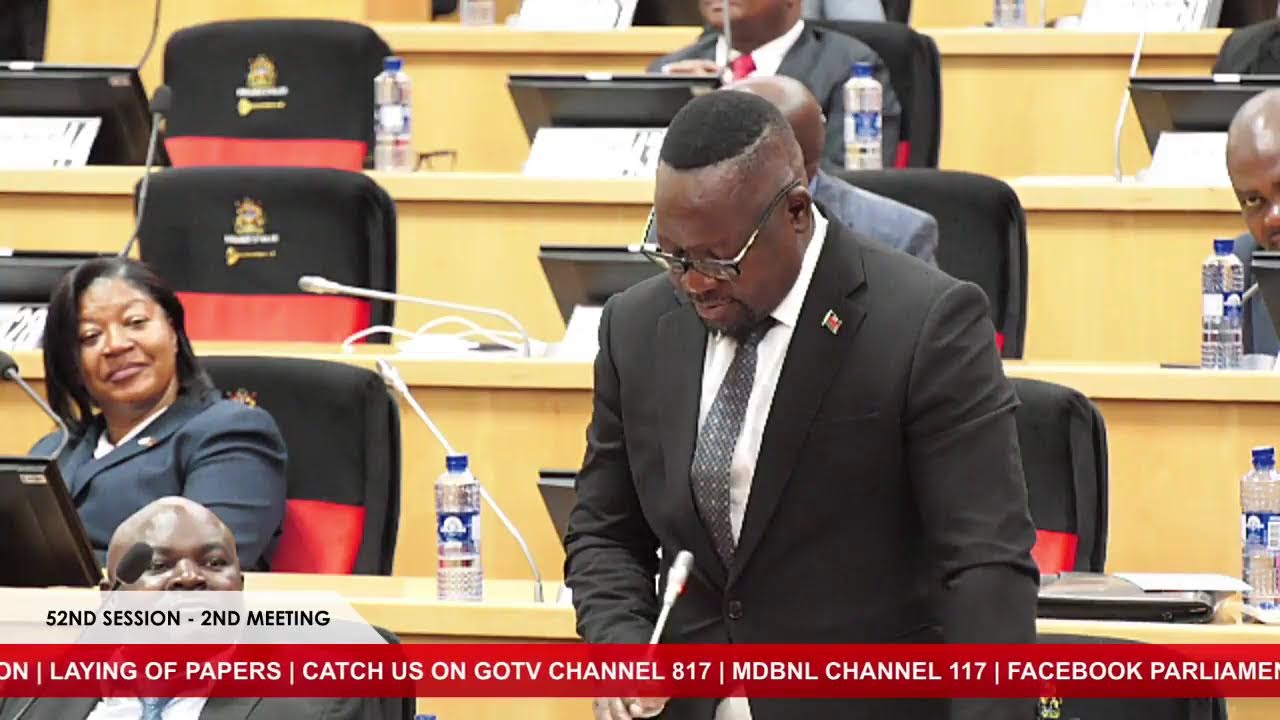 PARLIAMENT OF MALAWI | 20th February, 2026, 52nd Session – 2nd Meeting of Parliament
