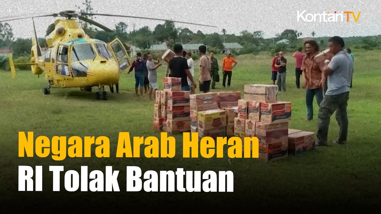 Negara-negara Arab Heran Indonesia Tolak Bantuan Asing untuk Banjir Sumatera