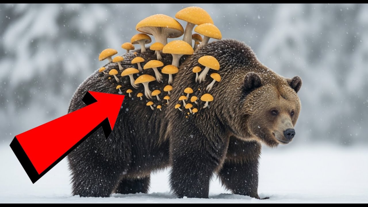“Encounter with a mutant bear! 😱🐻 🤔A creature I shouldn’t have seen…”#bear #mutant #horror #explore
