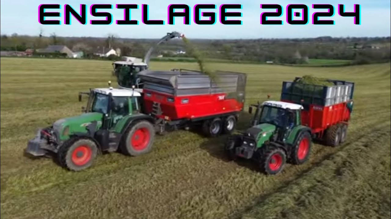 Ensilage d'herbe 2024 + 4 tonnes à l'épandage 😱