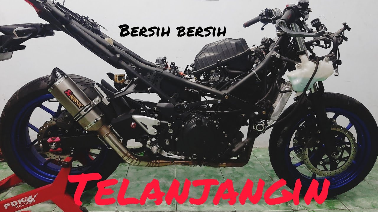 Cara Lepas Full Bodi / Fairing New Ninja 250 2018 ‼️ Telanjang Lebih Sexy #17