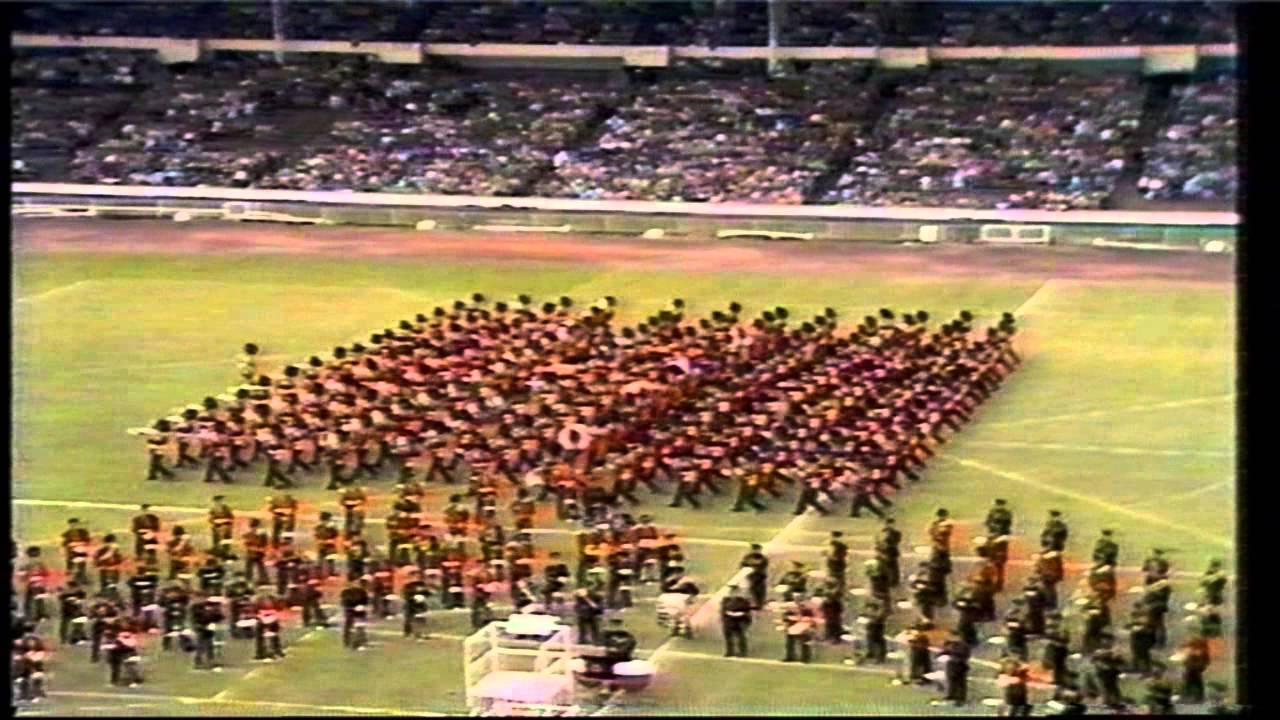 Massed Bands at the Musical Pageant 1975