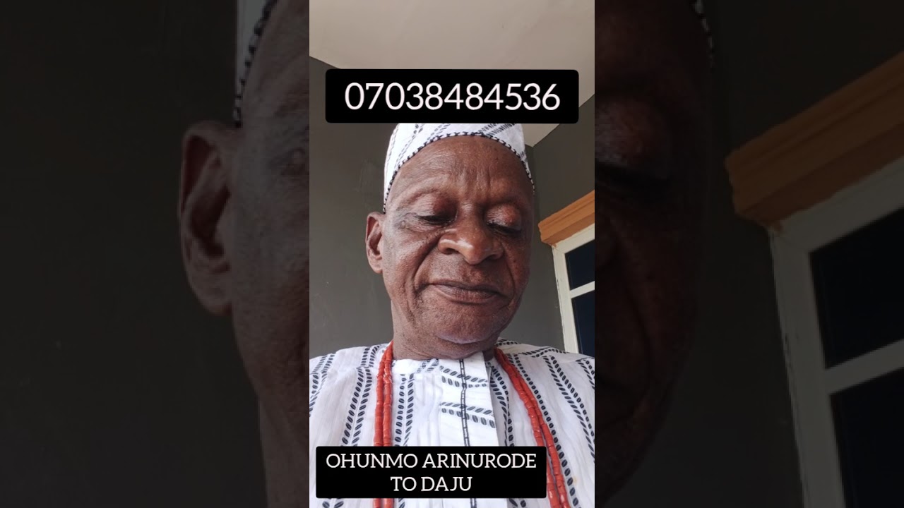 OHUNMO ARINURODE TO DAJU