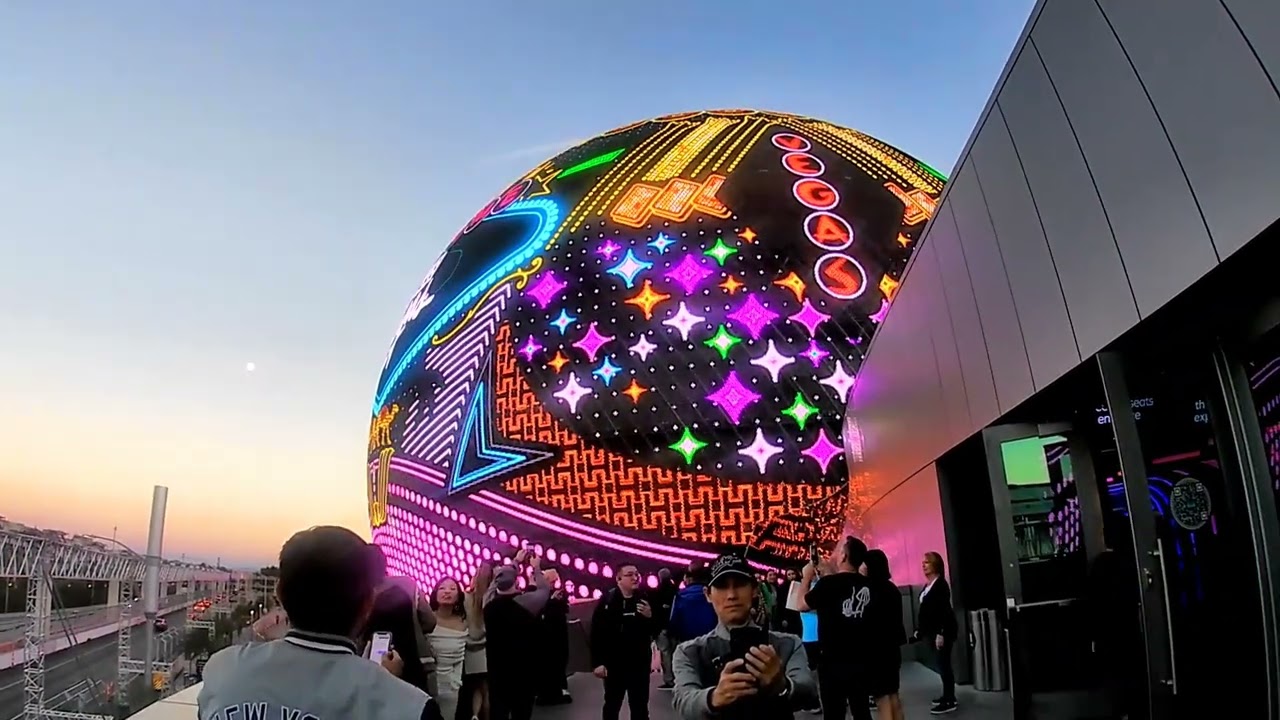DC VEGAS XIII: The Sphere Up Close