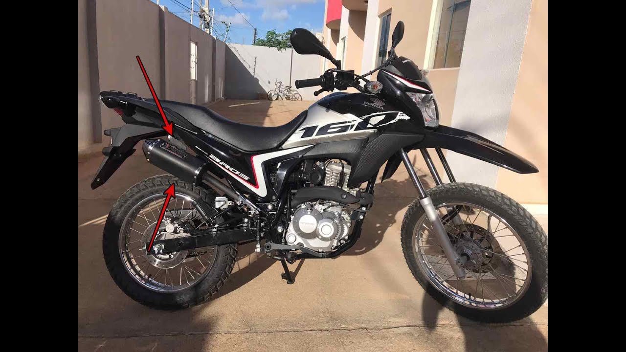 ESCAPAMENTO FORTUNA NA BROS 160 - CARLINHOS MOTO FILMADOR