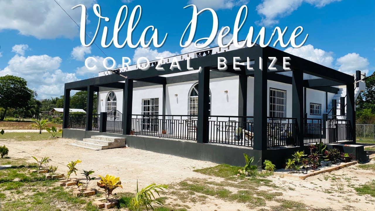 VILLA DELUXE - Contemporary Caribbean Home, 3 Beds/ 2 Baths - Corozal, Belize