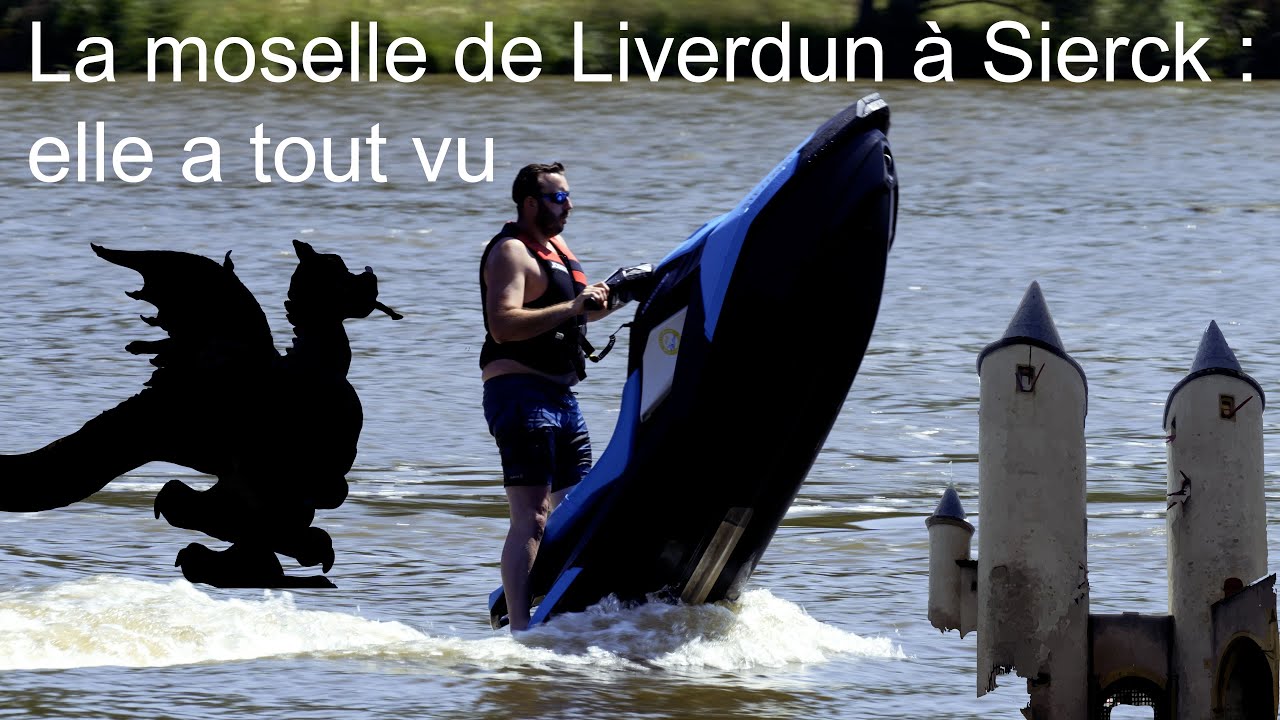 La Moselle de Liverdun à Sierck en passant par Metz, Pont à Mousson, Thionville
