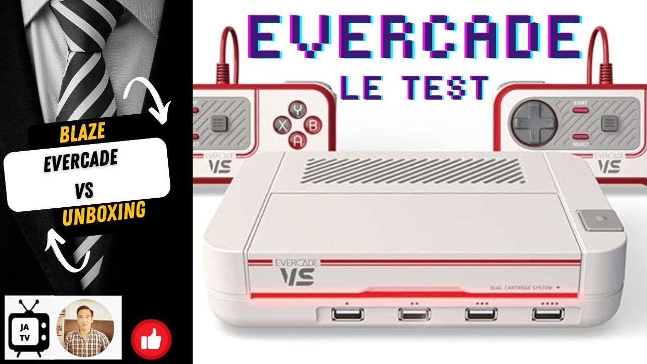 TEST EVERCADE VS : Une nouvelle console rétro qui mérite votre attention ?! #retrogaming #evercade