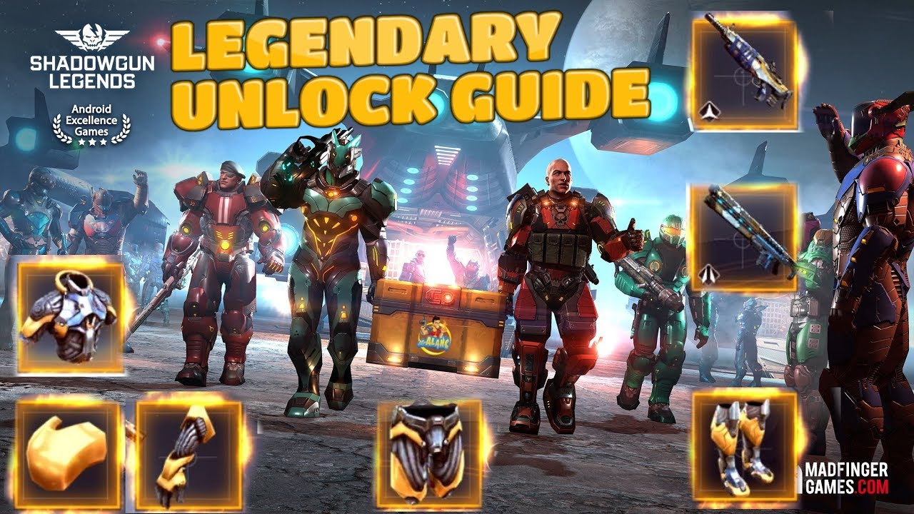 Shadowgun Legends Basilisk Legendary Armor Unlock Guide + Niko Stopper Guide + Pile Driver Guide SGL