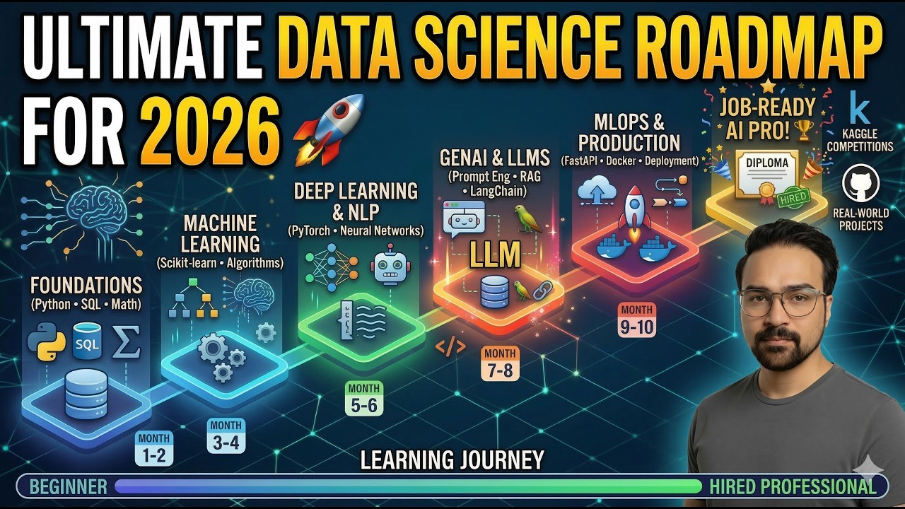 The Ultimate Data Science Roadmap for 2026