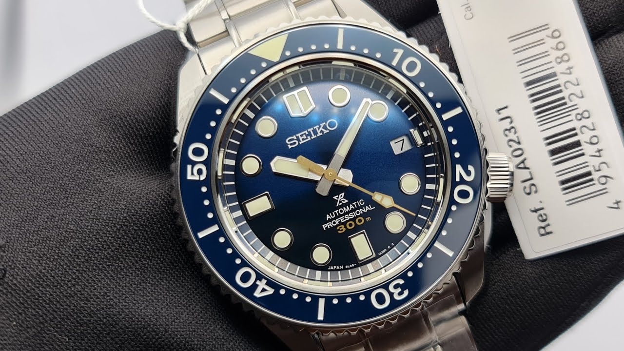Seiko Prospex Automatic Professional 300m Marinemaster Blue Dial SLA023 SBDX025