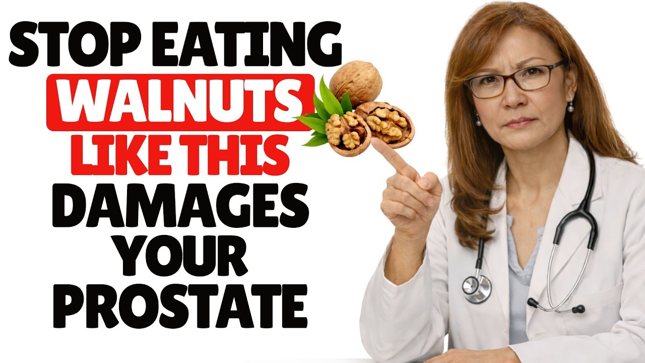 Eating Walnuts After 50? Avoid THESE 5 Dangerous Prostate MISTAKES | Senior Healthcare