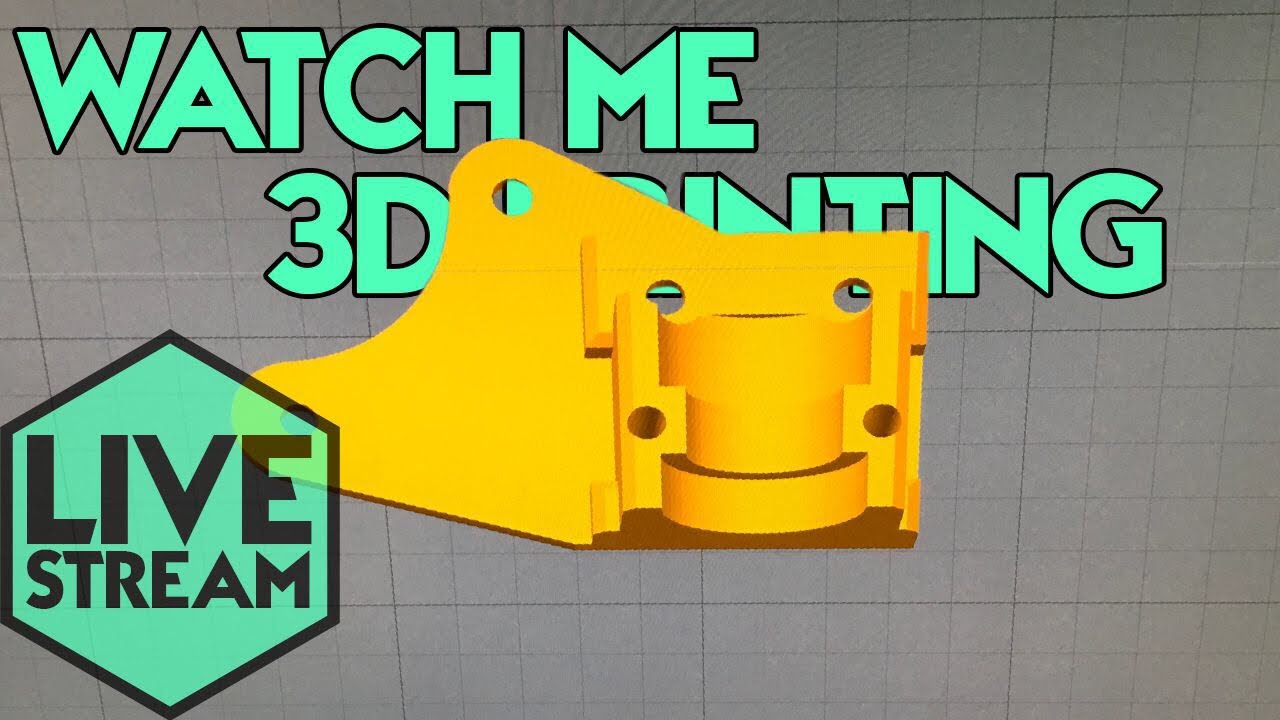 Watch Me 3D Printing | Creality E3D Noctua Print Head | Live Stream
