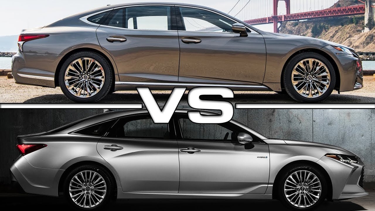 2018 Lexus LS vs 2019 Toyota Avalon
